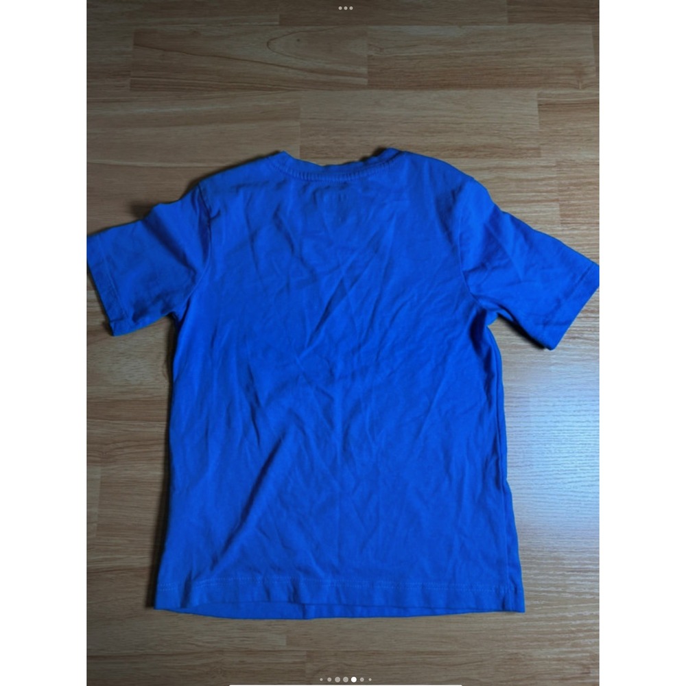 Athletic Works Boys Blue Basketball Power Mode Shirt Black Mesh Shorts Set S 6-7 - Picture 6 of 9